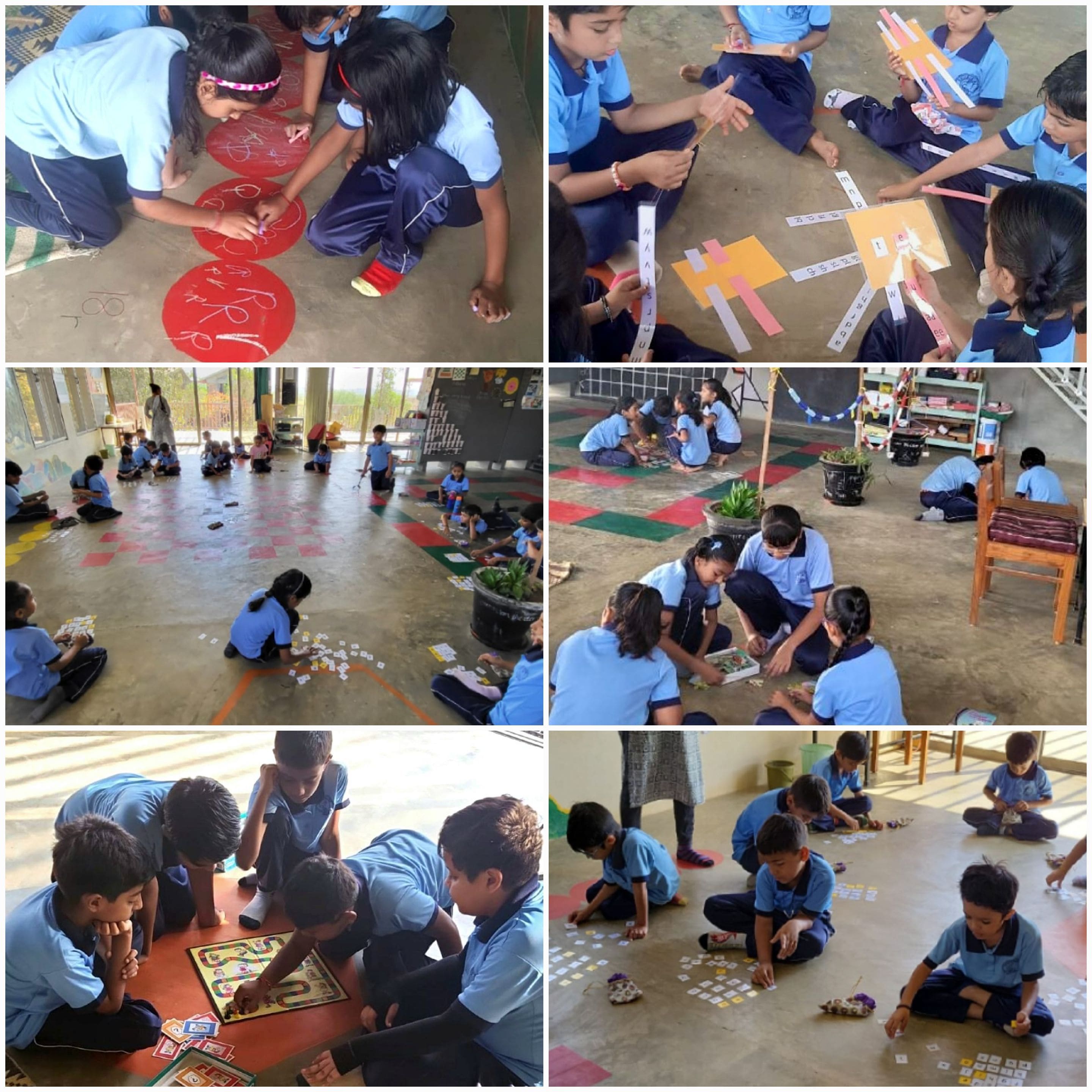 Activities in the English lab