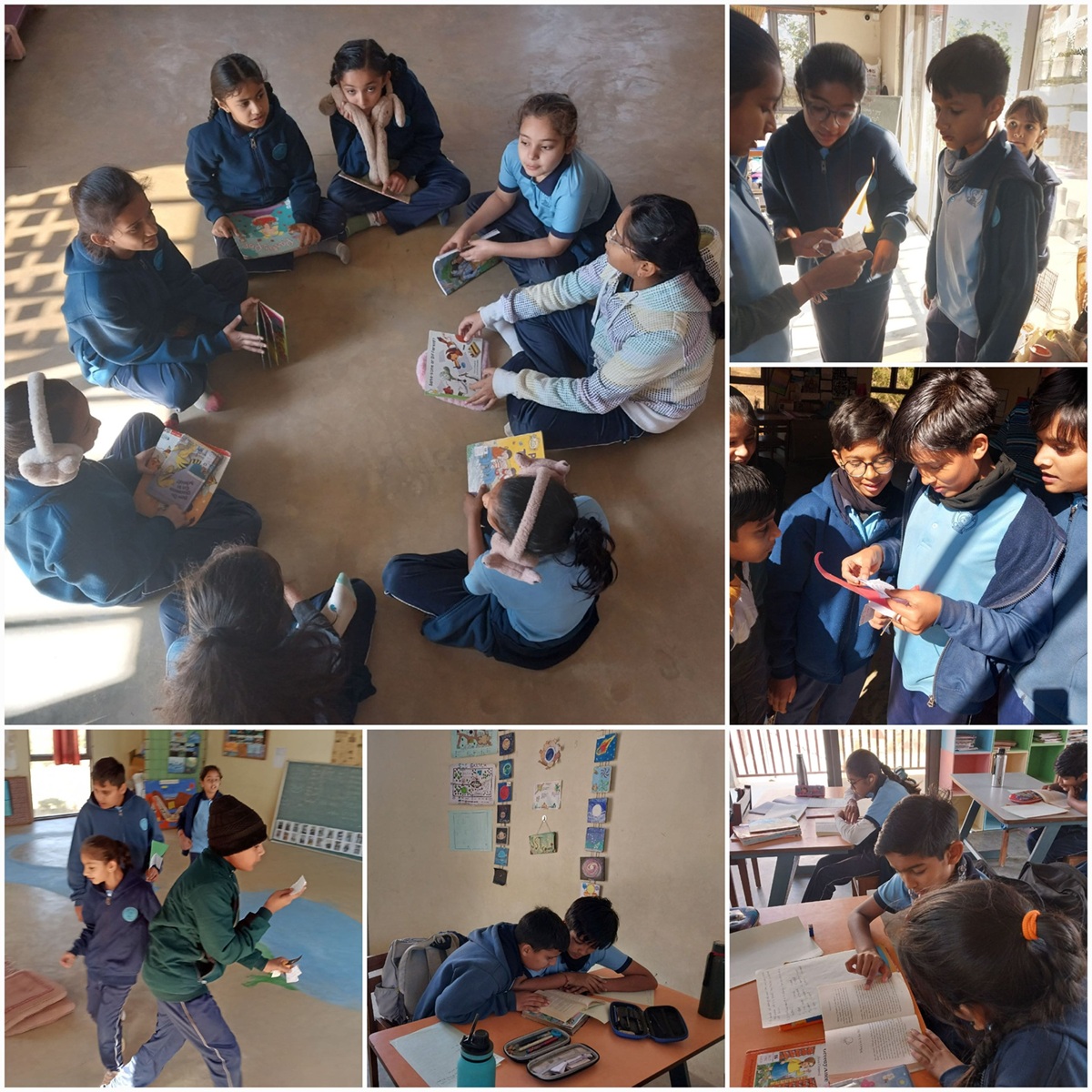Mystery activity in reading club