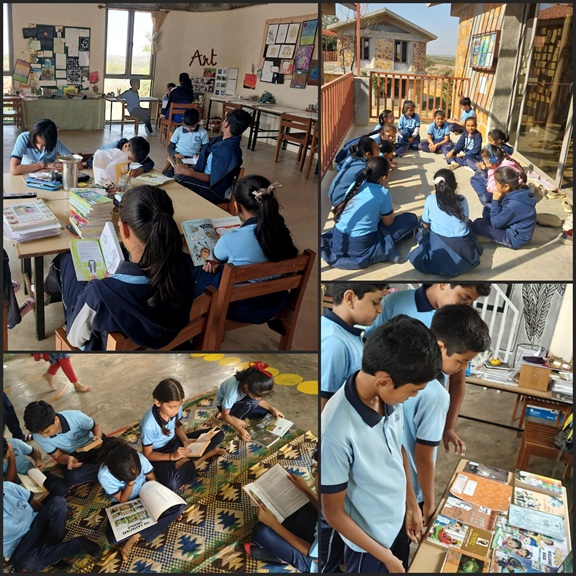 Reading club at recess time