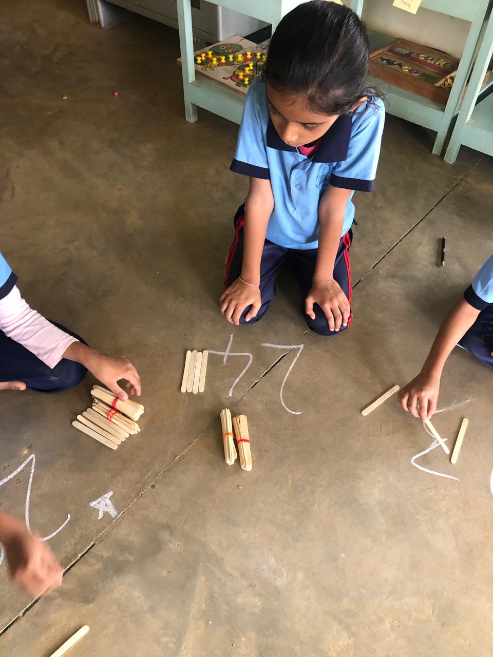Understanding numbers with place value