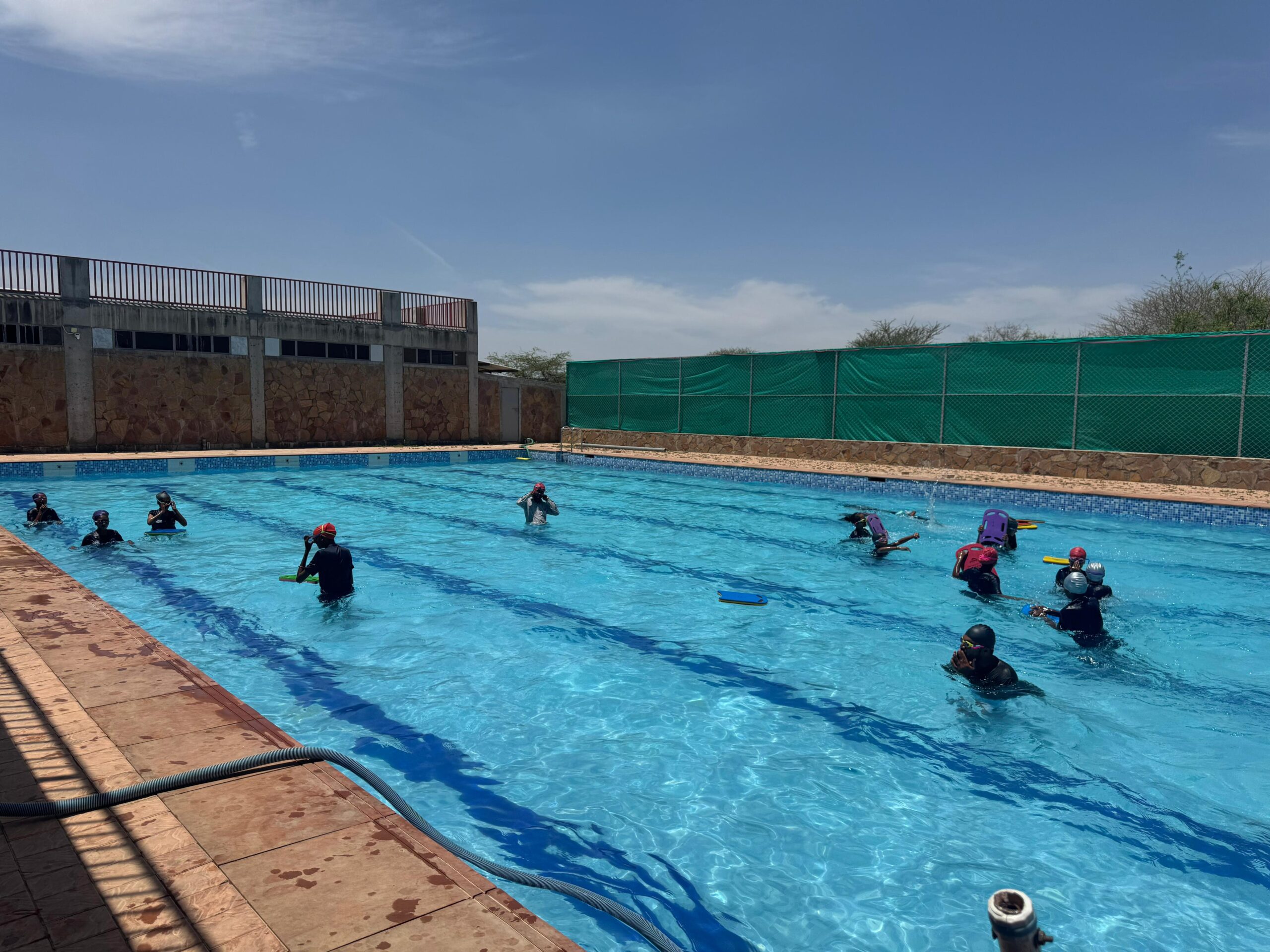 swimming