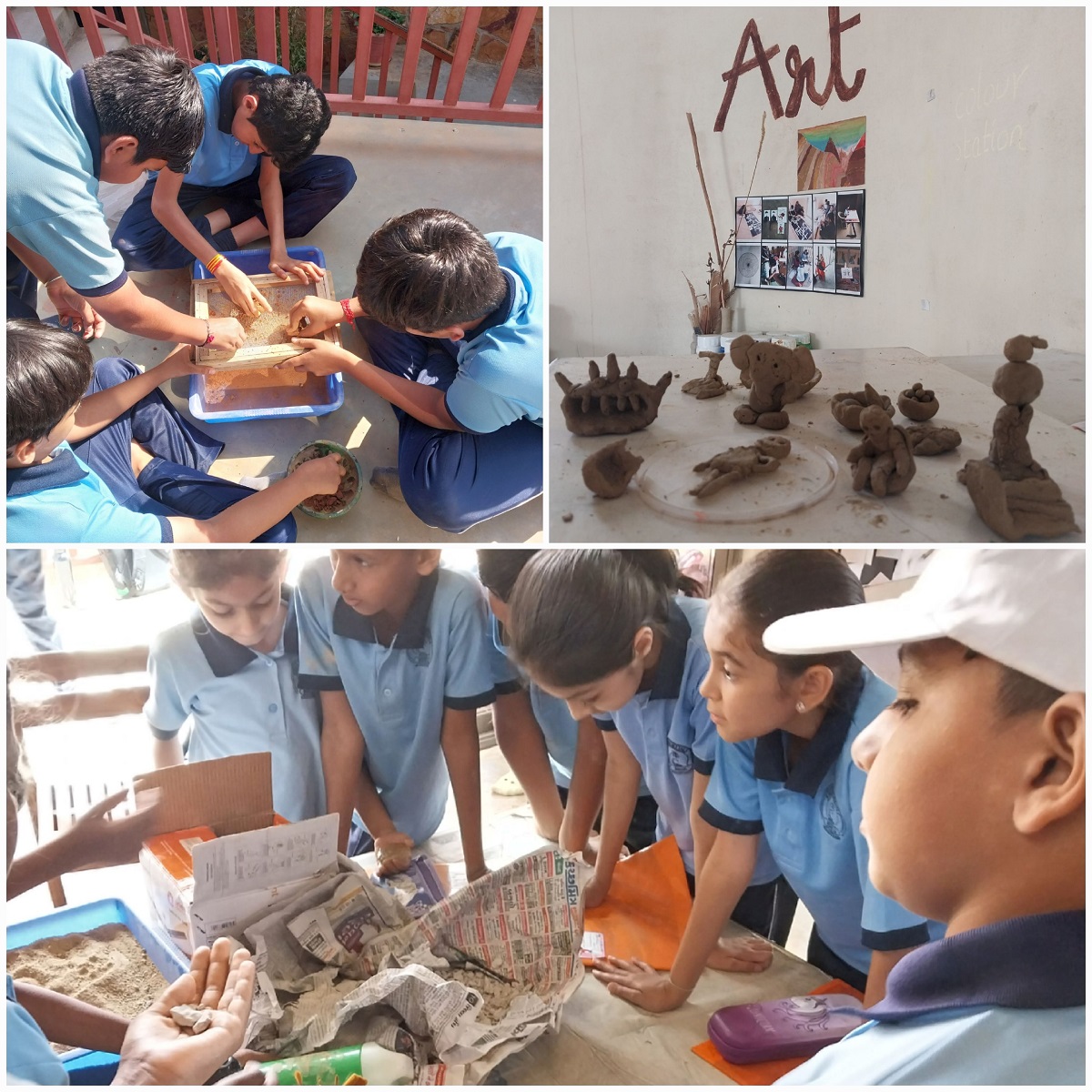 Clay work