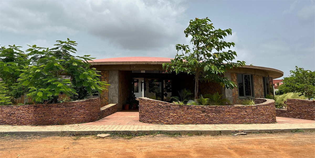 Admin building from the outside