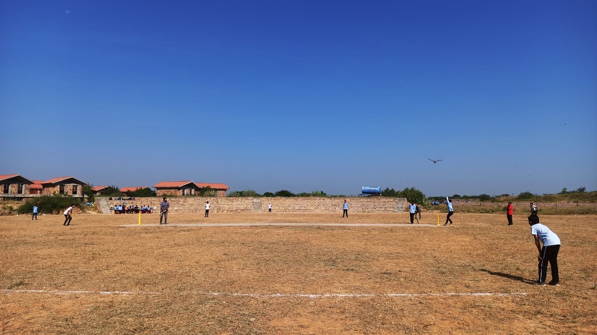 Cricket field