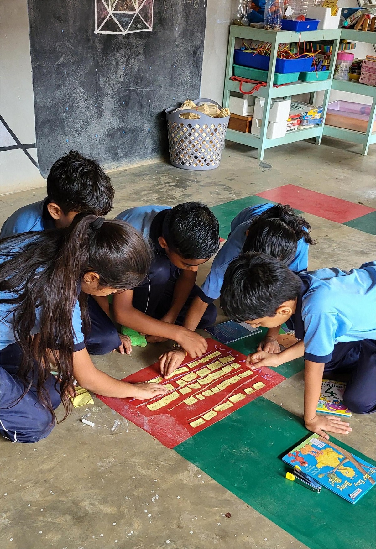 English lab-Making story from words