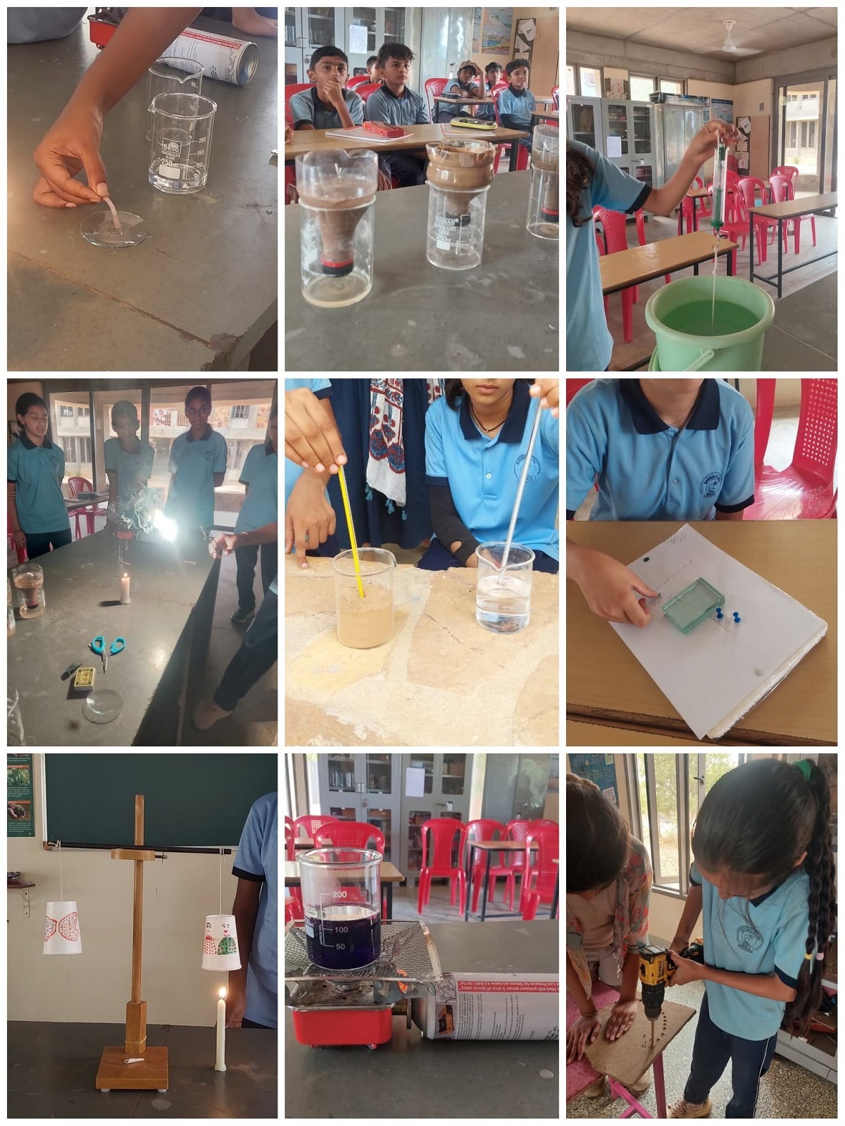 Science lab and practical science